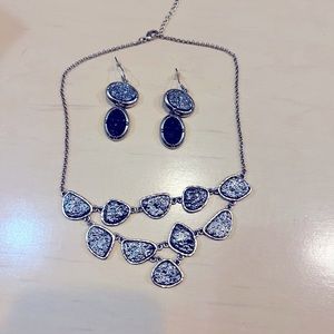 Ear Ring Necklace set